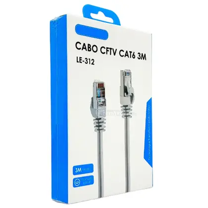 Cabo de Rede Patch Cord CAT6 IT-BLUE – 2 Metros (LE-311)