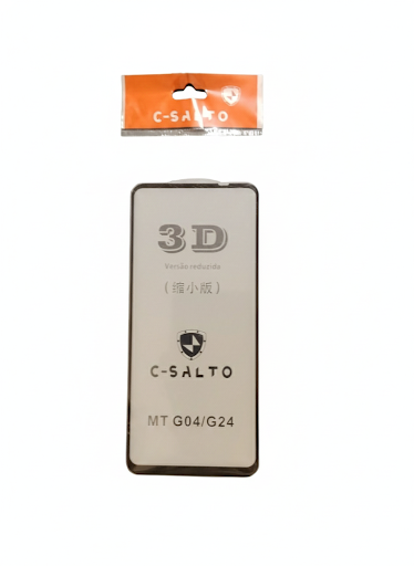 Película de Vidro 3D C-Salto para Moto G04 / G24 – Proteção Blindada e Toque Original