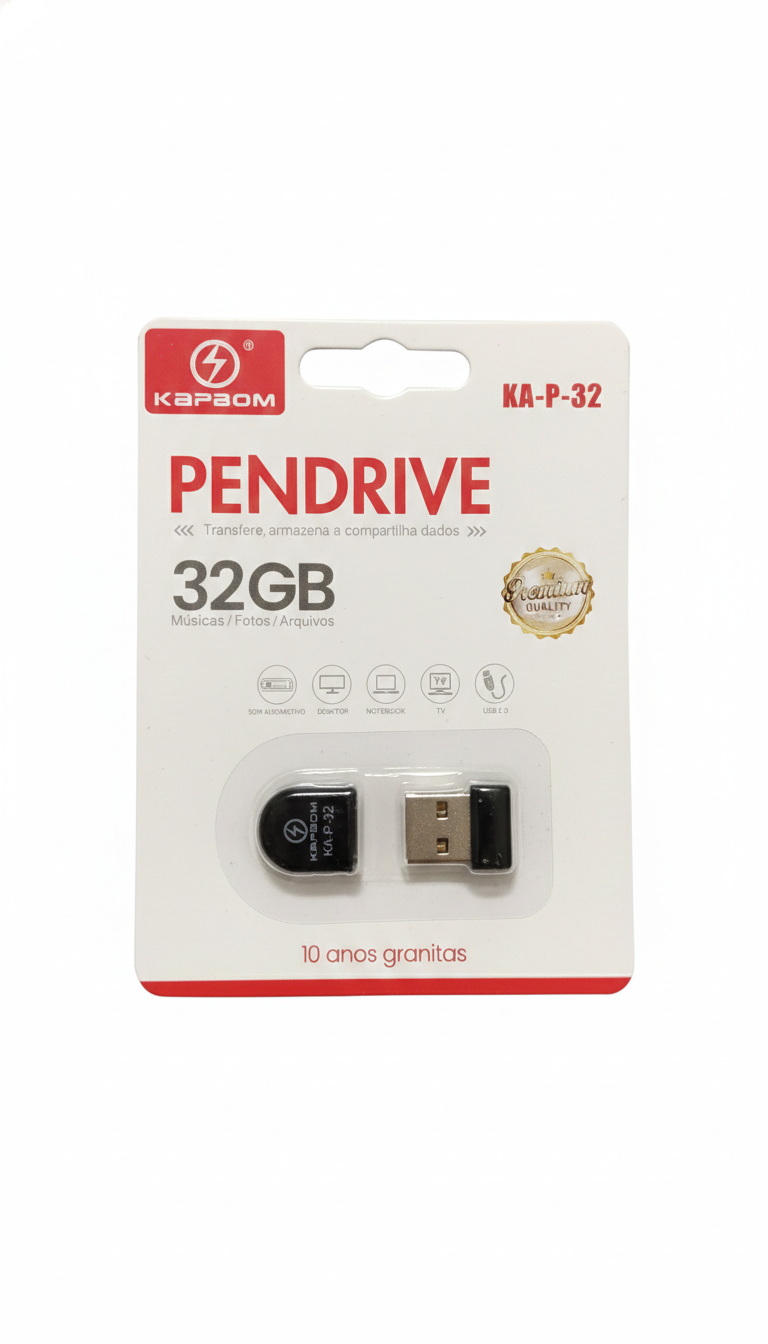 Pendrive Kapbom KA-P-32 32GB Ultra Compacto USB 2.0
