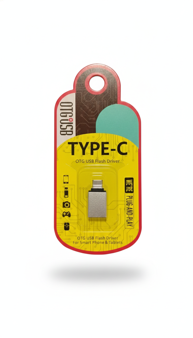 Adaptador OTG USB para USB-C Macho