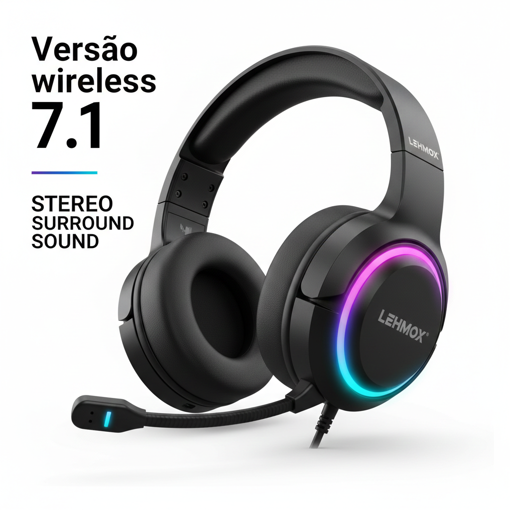 Headset Gamer Lehmox LEF-1040